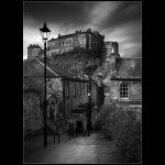 Annual Ex Best Monochrome Print & Very Highly Commended_Robert Hume_Edinburgh Castle