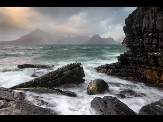 Print Commended_David Robinson_The Cuillins From Elgol